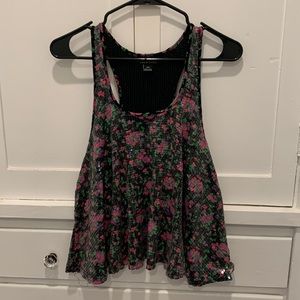 F21 unique sequin top